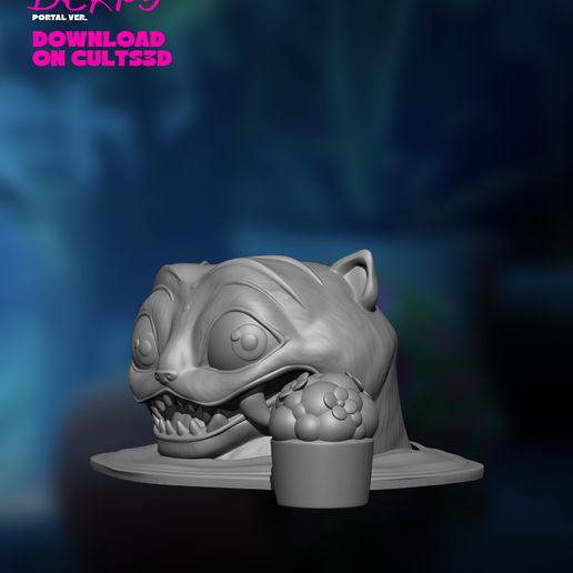 🐅 Derpy el Tigre - Kpop Cazadores de Demonios Fanart・Archivo OBJ para ...