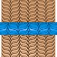 65454545.jpg knit clay roller stl / Knitting  Pattern pottery roller stl / chain clay rolling pin /flower pattern cutter printer