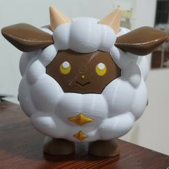 Figura Multicolor Pal - Lamball (Happy)