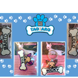 Imagen2.png STL file Set x24 Dog tags ( work from home)・Model to download and 3D print