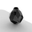 4.65.jpg Faceted Teardrop Vase – Low Poly Design