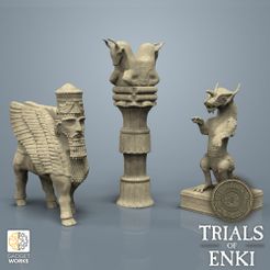 mmf_enki_pillars.jpg Sumerian and Assyrian Pillars and Statues