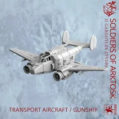 gunship.webp Soldiers of Arktosk - Transport Aircraft / Gunship