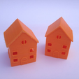 Capture d’écran 2016-12-08 à 11.21.11.png Free STL file Simple house・3D printing design to download