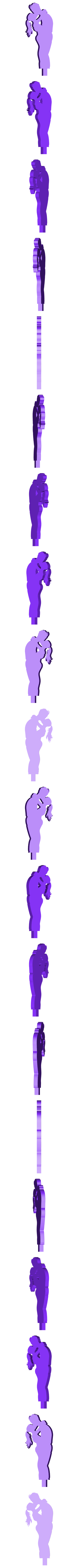 couple amoureux.stl heart love