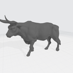 1.png Bullfighting 3D Model 3D print model