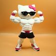 hello-kity-print3d-musculosa2.jpg 💪🐱 Muscular HelloKitty - 3D Printable Model
