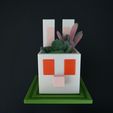 14.jpg Minecraft Bunny Planter