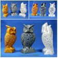 owls_06.jpg Owl Pen Holder / Tools Holder