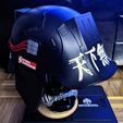 PXL_20230305_212912714~2.jpg STL file Cyberpunk 2077 Kabuto Helmet・Model to download and 3D print