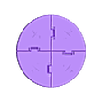 CircleAiO_4pcs.stl Bend/Break the Circles, Fraction Circles, Circle Models