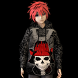 untitled.51.png ANIME CHARACTER BOY SCULPTURE 3D PRINT MODEL