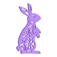 Rabbit.STL Easter Bunny decal