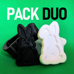 Pak-1-1.png Easter Cookie mold. Cookie Cutter Pack duo
