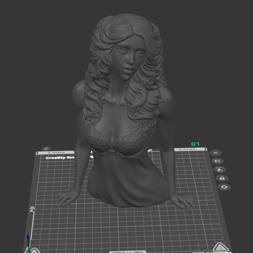 Desert Muse - Elegant female bust