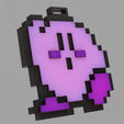 kirby.png Retro Gaming Keychains