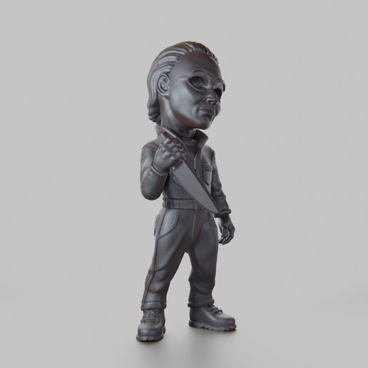 Michael Myers Horror Figure 3D Print for Collectors & Fans