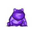 frog222.stl Frog - big frog- toy frog - decorative frog