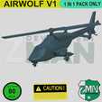 A1.png AIRWOLF HELICOPTER (4X PACK)