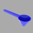 2.jpg STL file coffee measuring spoon for automatic coffee machine・3D printing model to download