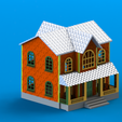 Screenshot-2025-12-05-211040.png 🎄🏠Christmas Tabletop Decorative House – 3D Printable Holiday Display