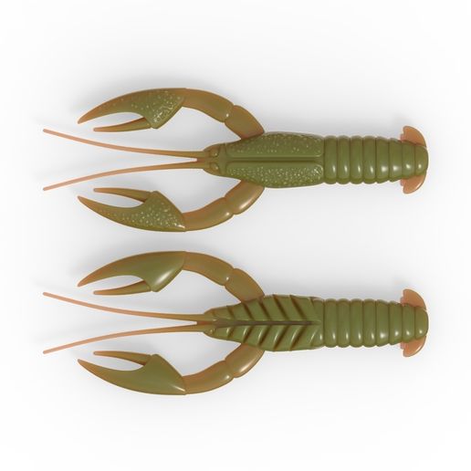 🎣 Soft fishing lure - Crawfish 95mm・ STL File for 3D printing・Cults