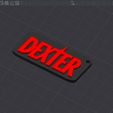 Biezymiannyi.png Dexter Logo Keychain