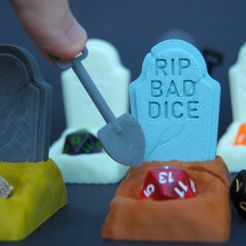 DSC_0092.jpg STL file Shallow dice grave・Model to download and 3D print