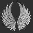 2.png Wings model 3D STL file
