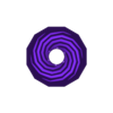 Medium-outside.stl Passthrough Spiral Fidget Toy - Dodecagonal Pyramid