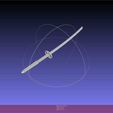 meshlab-2024-01-21-07-04-55-51.jpg Bleach Kuchiki Rukia Sword Printable Assembly