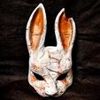 240720215_10226655974924615_7673095911376886710_n.jpg The Huntress Mask - Dead by Daylight - The Rabbit Mask 3D print model