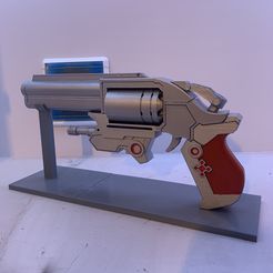 6A5E92BB-4C0A-4927-B6D8-37FDF049F9AC.jpeg Archivo 3D Pistola y soporte Boltok de Gears of War・Objeto imprimible en 3D para descargar