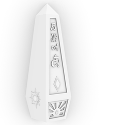 obelisco2.png Free STL file Obelisk monolith high elves・3D print design to download