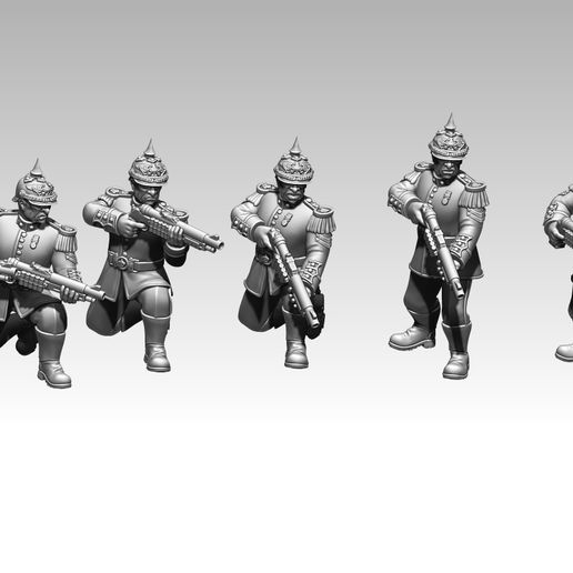 🔫 Meridian Grenadiers Special Weapons Squads・ 3D File for ・Cults