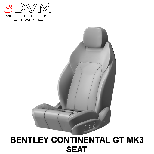 💺 BENTLEY CONTINENTAL GT MK3 SEAT・ STL File for 3D printing・Cults