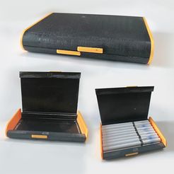 000.jpg STL file Cigarette Cases 20 cigar・3D print object to download