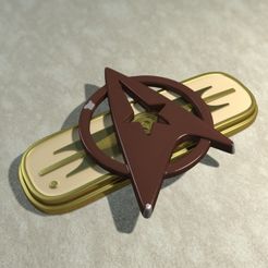 8202b447-2010-434e-8650-f025b93d870b.jpg Free 3D file Star Trek Next Generation Communication Badge・3D print model to download