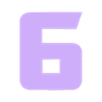 6.stl TRANSFORMERS Letters and Numbers | Logo