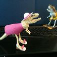 photo1_beach_boy__girl_display_large.jpg Girlie Sandals & Hat for Corkasaurus Rex