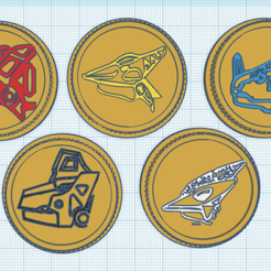 DinoThunder-Symbols.png Power Rangers Dino Thunder/Bakuryu Sentai Abaranger Power Coins
