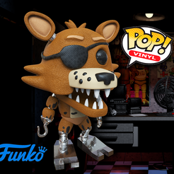 STL file Funko Pop FREDDY - Five Nights At Freddys・3D printable