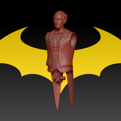 render.png STL file Alfred Mcfarlane Style Figure・3D printable model to download