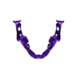 MANDIBLE.stl 3D Cranial nerves & Facial Skull Model