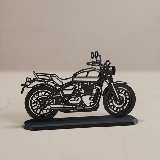 Triumph Bonneville Speedmaster MODELL STAND DECOR