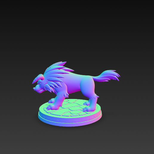 🐺 Wolf monster rancher・ STL File for 3D printing・Cults