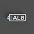 ALB1.png Fórmula 1 - Porta-chaves Alex Albon.