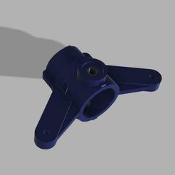 PORTE FUSEE ARRIERE vk3.jpg Download free STL file mugen bulldog rear rocket carrier • 3D printer model, fab-htz