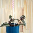 Autonomous hanging pot