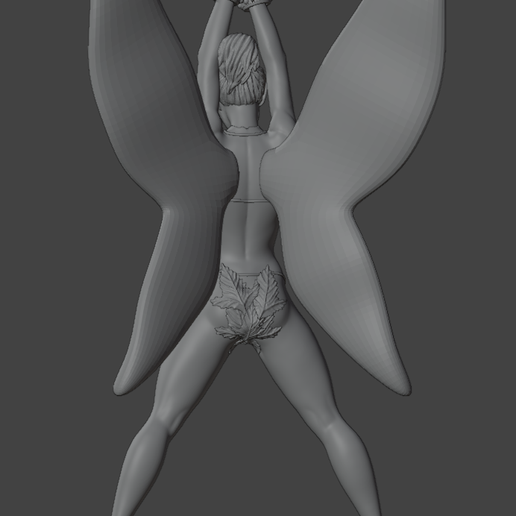 Trilli_10.png Tinkerbell Fanart - Archivo de impresión 3D de 75mm Modelo de impresión 3D